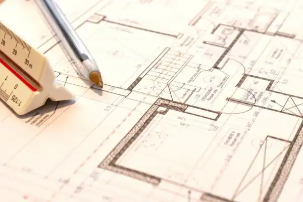 Image of architect Aylesbury drawings