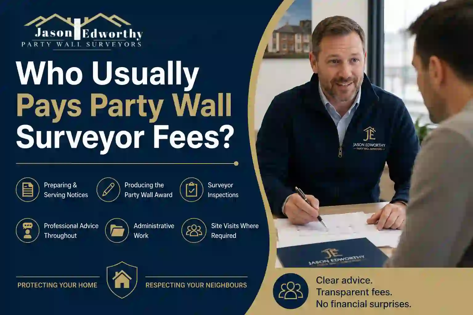 Who Usually Pays Party Wall Surveyor Fees Aylesbury?